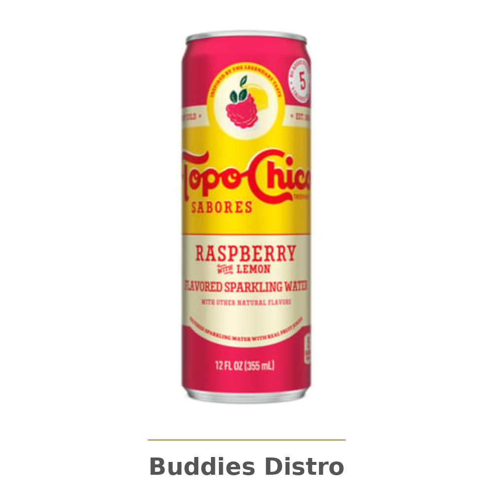 TOPO CHICO RASB LEMON12OZ 24PK