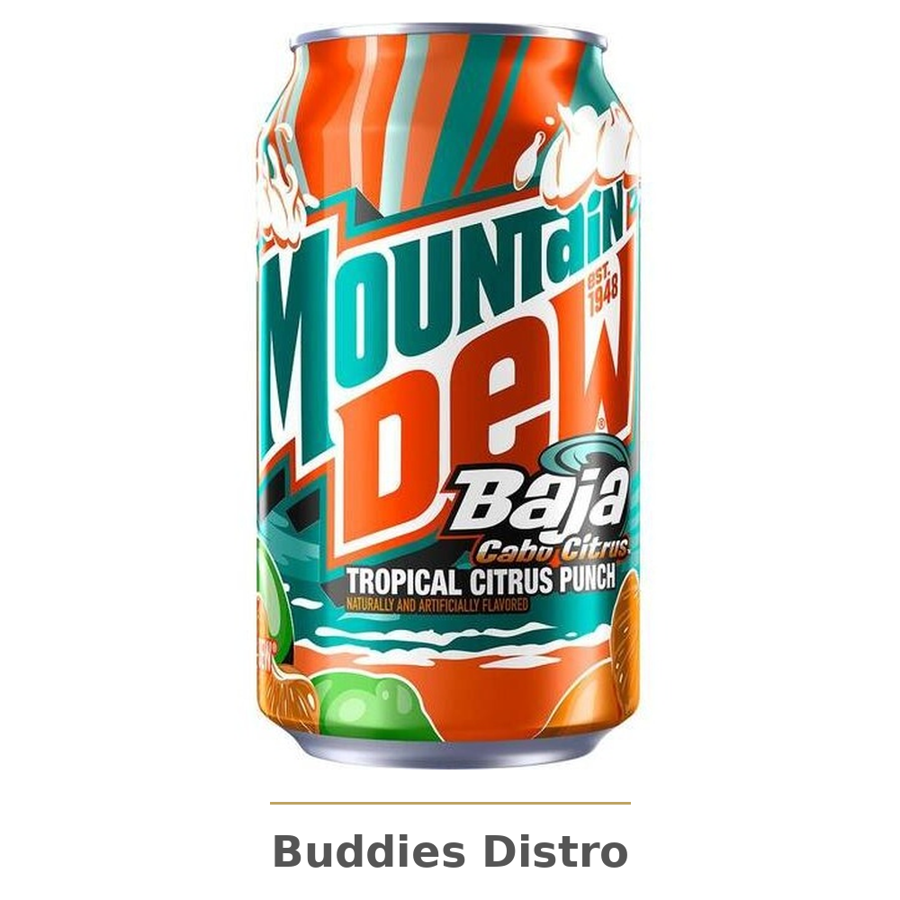 12 PK DEW BAJA CABO CITRUS CAN