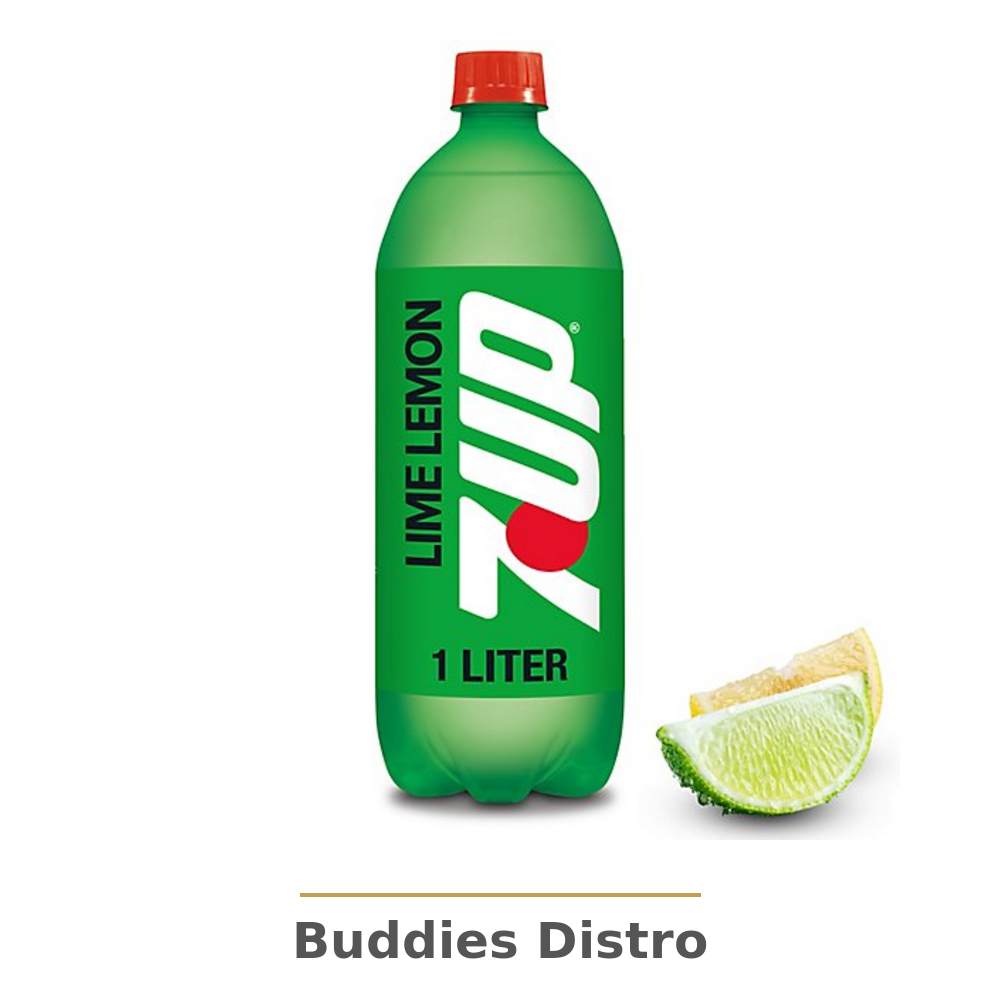 1 LITER 7UP 15CT