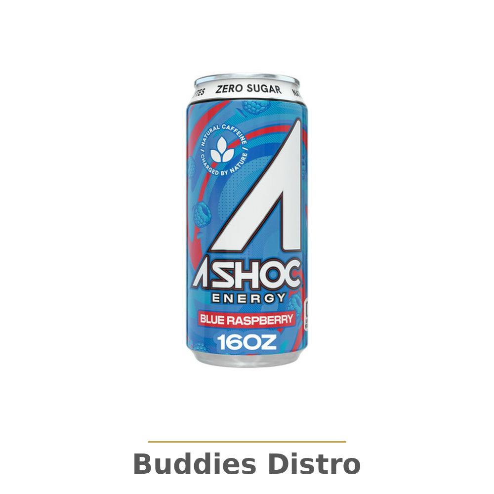 ASHOC BLUE RASBERRY 16OZ