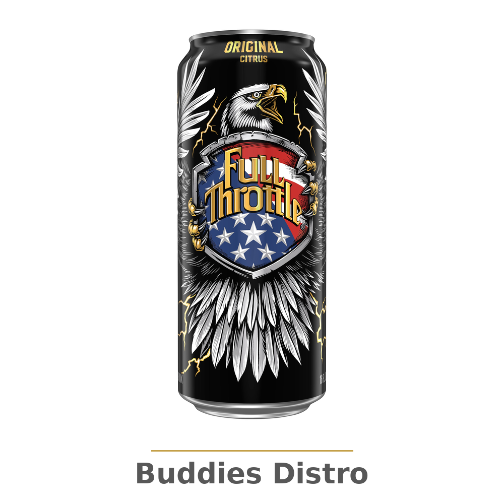 FULL THROTTLE BLACK 16OZ