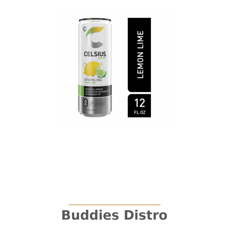 CELCIUS LEMON LIME 12OZ 12PK