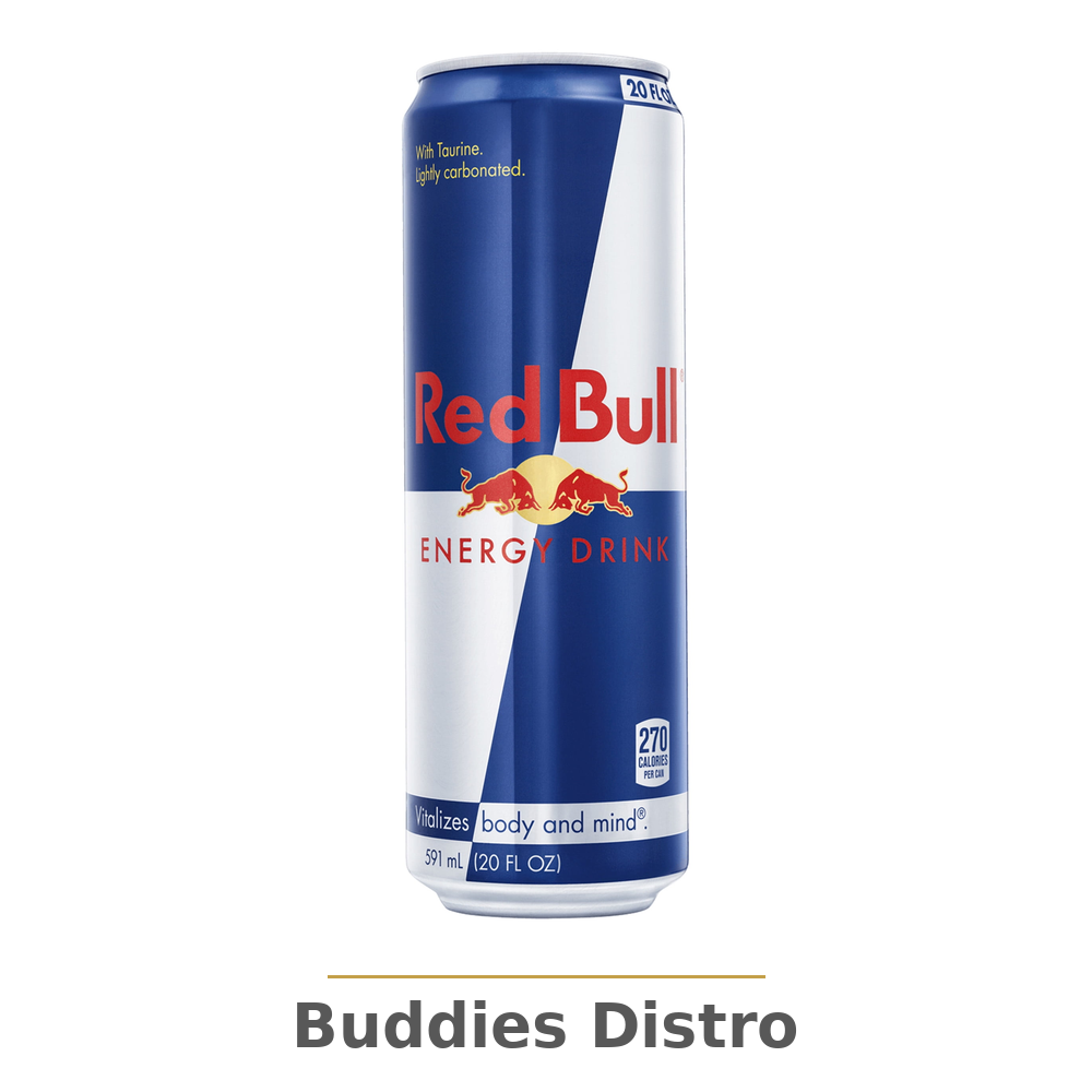 REDBULL REGULAR 20 OZ 12PK