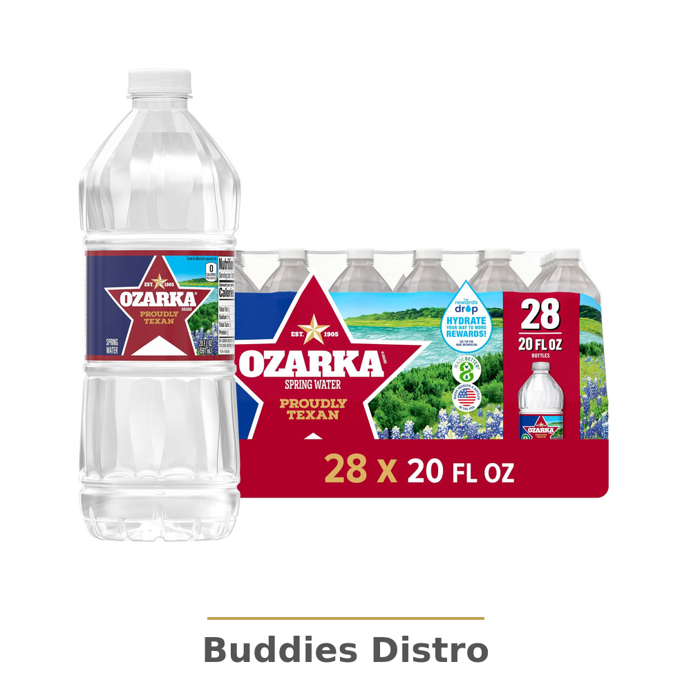 OZARKA WATER 20 OZ 28 CT