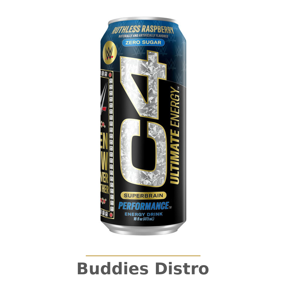 C4 ULTM EN RASPBERRY 16OZ