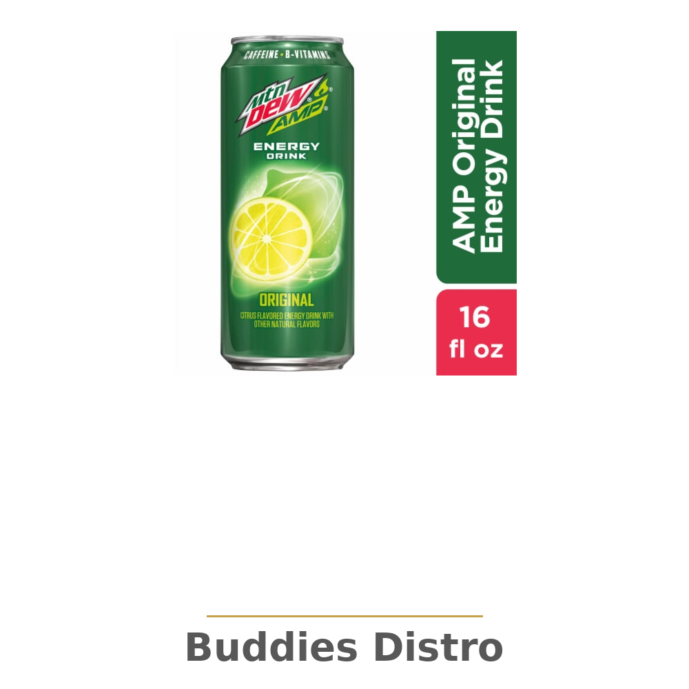 DEW AMP ORIGNAL 16OZ 12PK