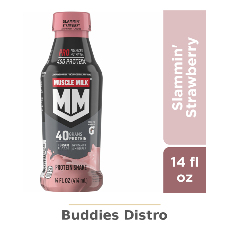MUSCLE PRO STRAWBERRY 40G 14OZ