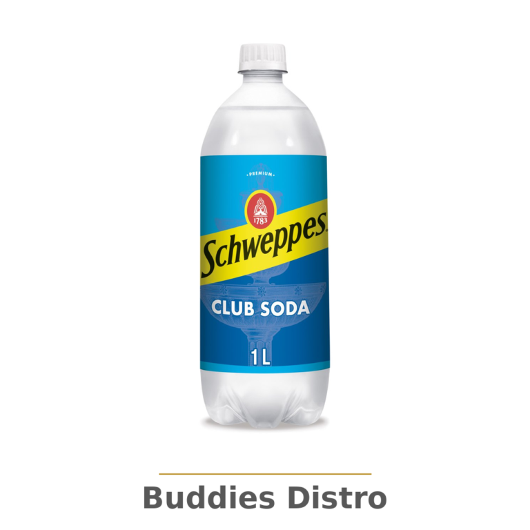 SCHWEPPE 1 L CLUB SODA 15CT