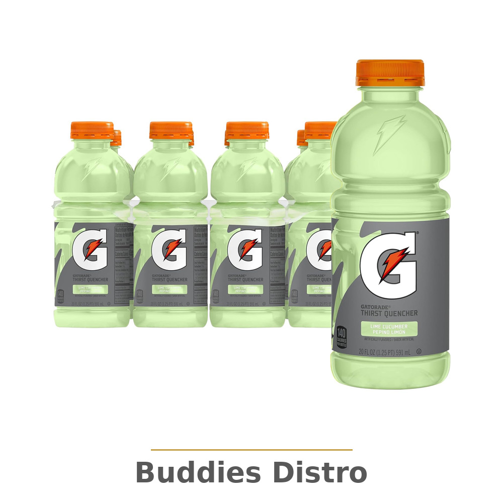 GATORADE CUCUMBER 20OZ/ 8PK