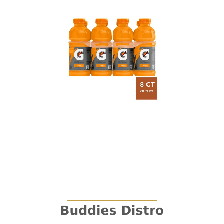 GATORADE ORANGE 20OZ/ 8PK