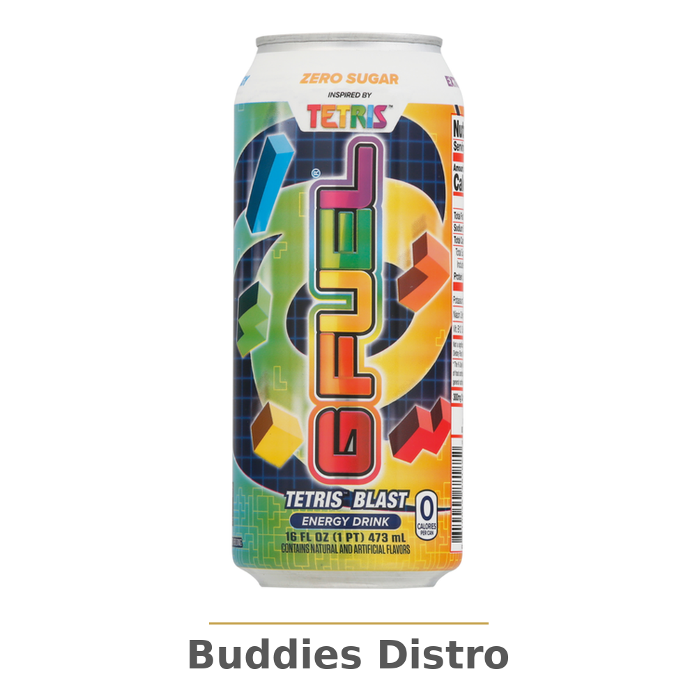 GAME FUEL TETRIS BLAS 16OZ CAN