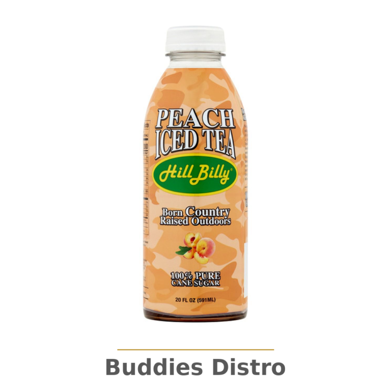HILLBILLY PEACH TEA 20OZ/12PK