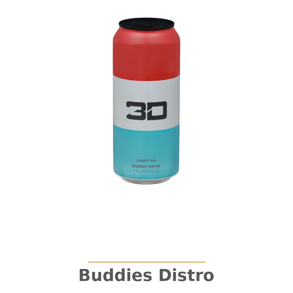 16OZ 3D ENERGY RED WHITE BLUE