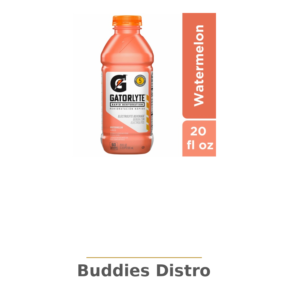 GATORLYTE WATERMELON 20OZ