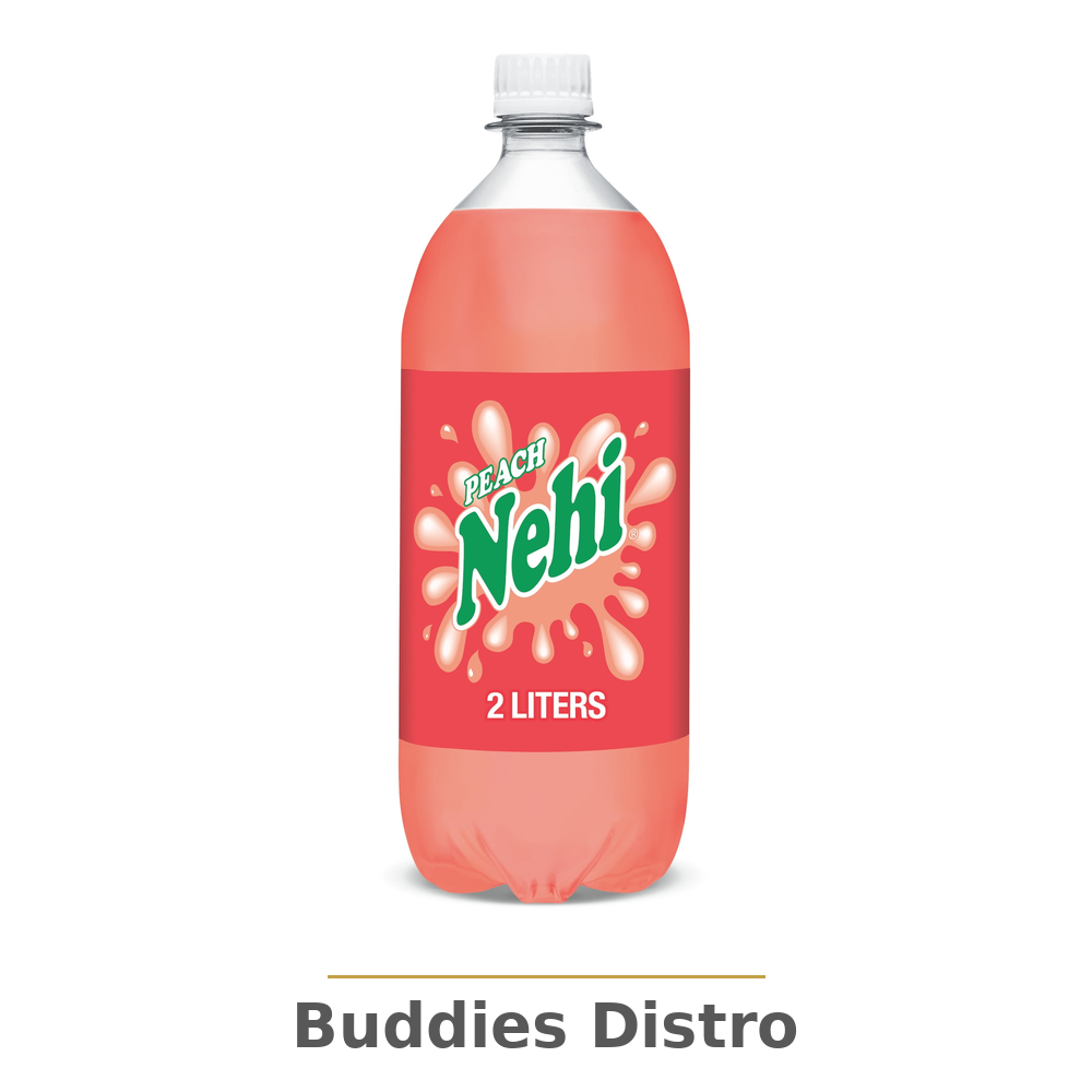 2 LITER NEHI PEACH 8CT