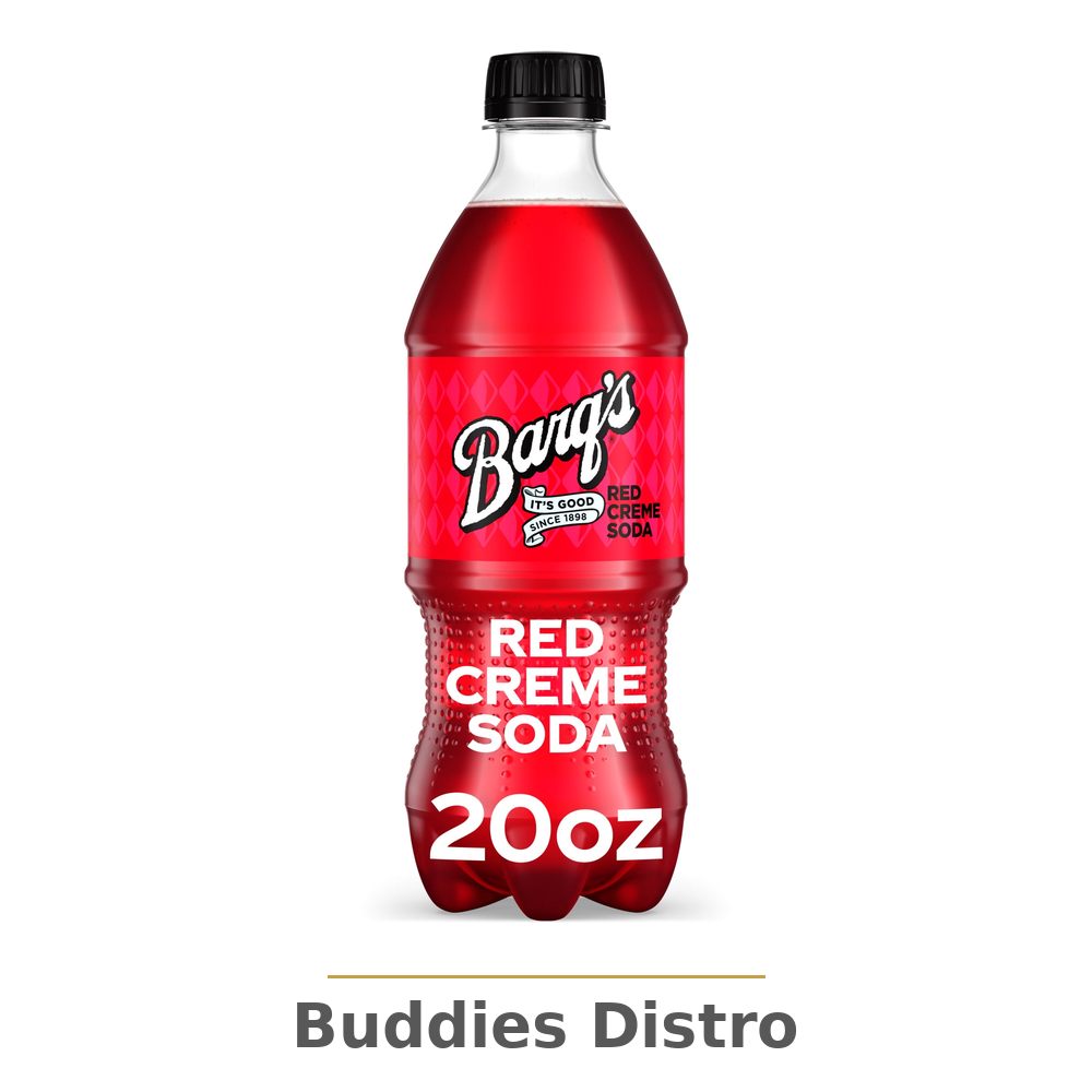 20 OZ BARQ RED CREAM SODA