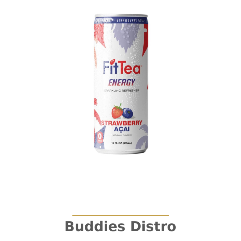 FIT TEA ENERGY STRAWBERRY ACAI