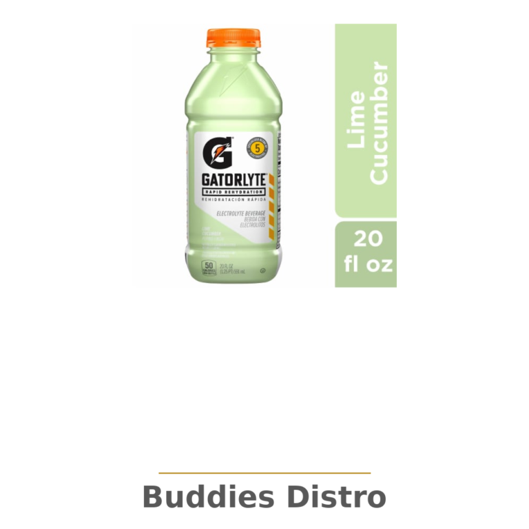 GATORLYTE LIME CUCUMBER 20OZ