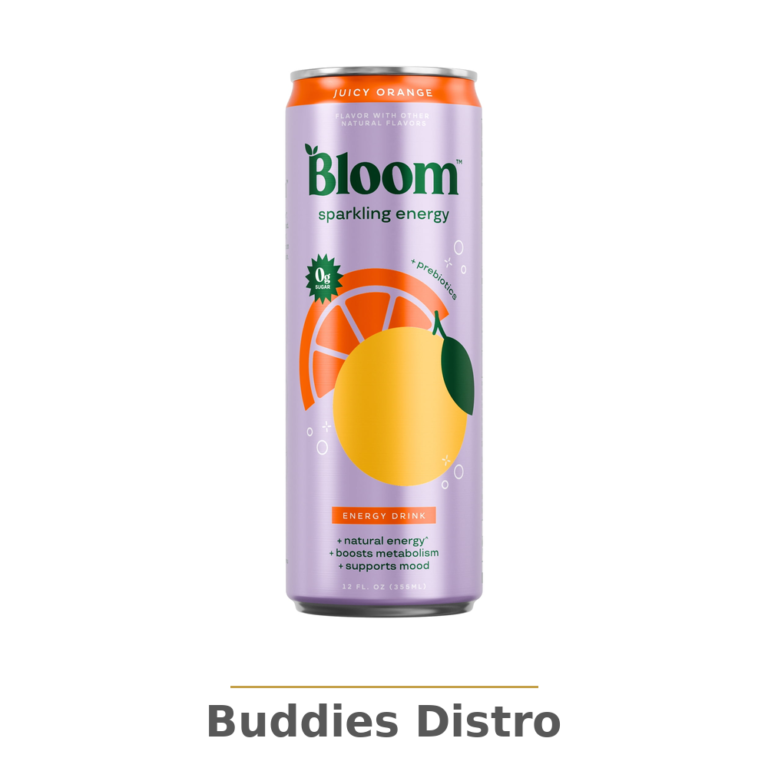 BLOOM JUICY ORANGE 12OZ 12PK