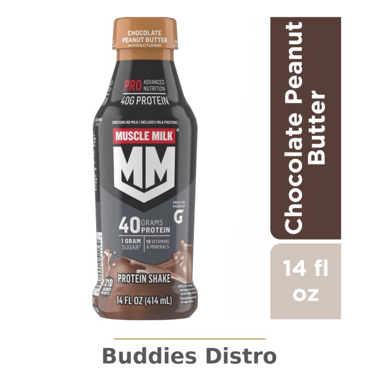 MUSCLE PRO PEANUT BUT 40G 14OZ