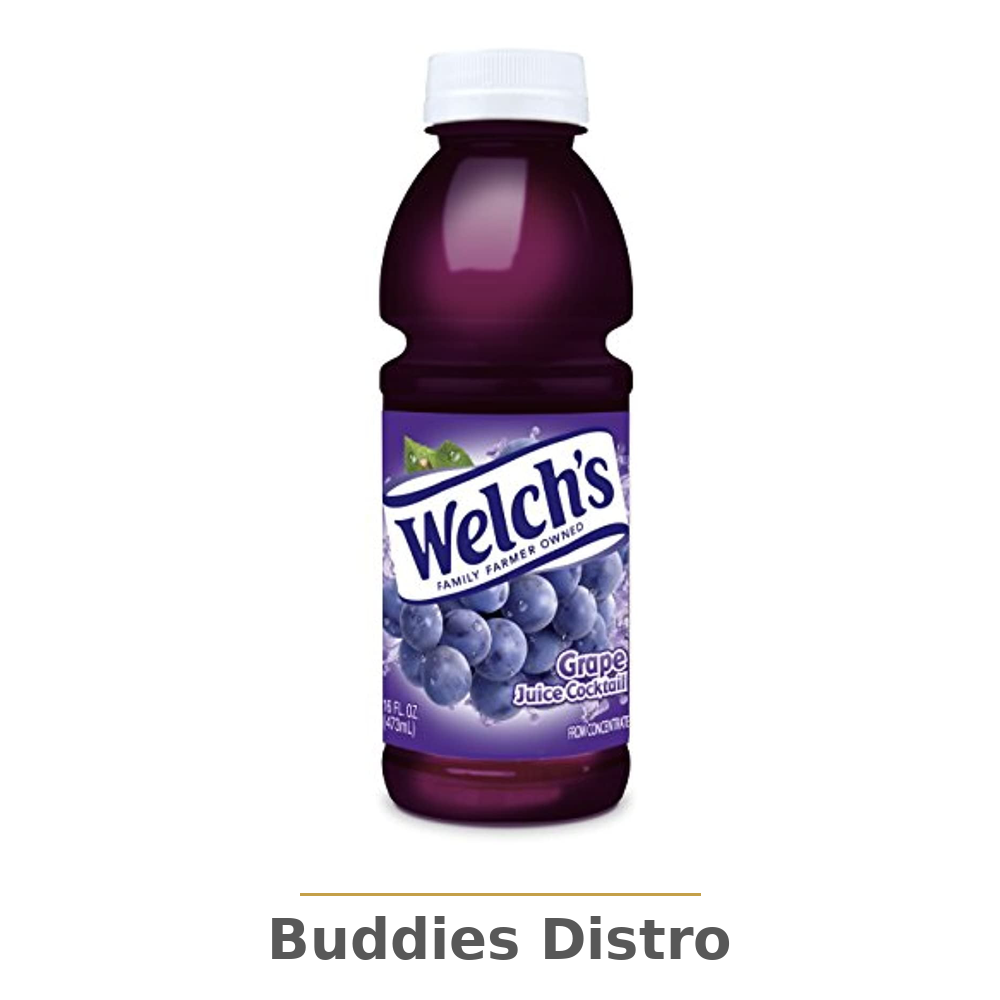 WELCHS GRAPE COCKTAIL 16OZ 12C