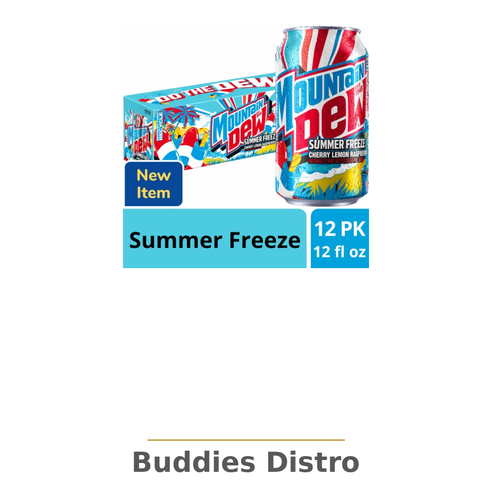 12 PK DEW SUMMER FREEZE CAN