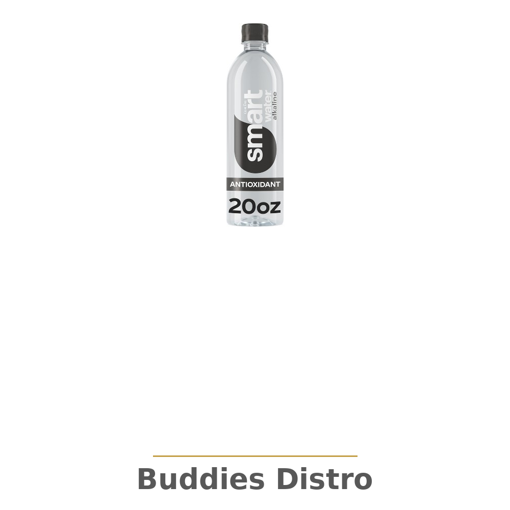 SMART ALKALINE WATER 20OZ 24CT
