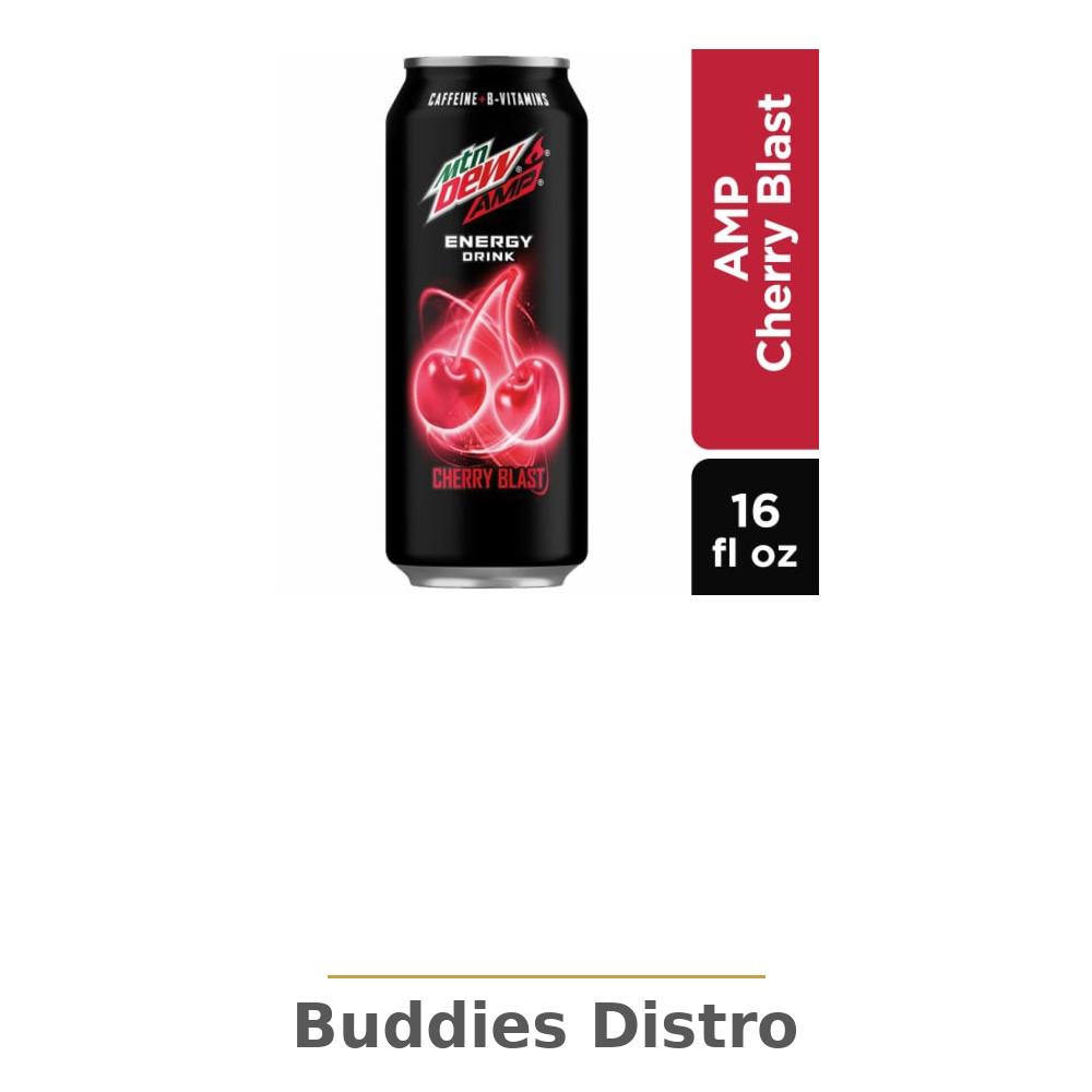 DEW AMP CHERRY BLAST 16OZ 12PK