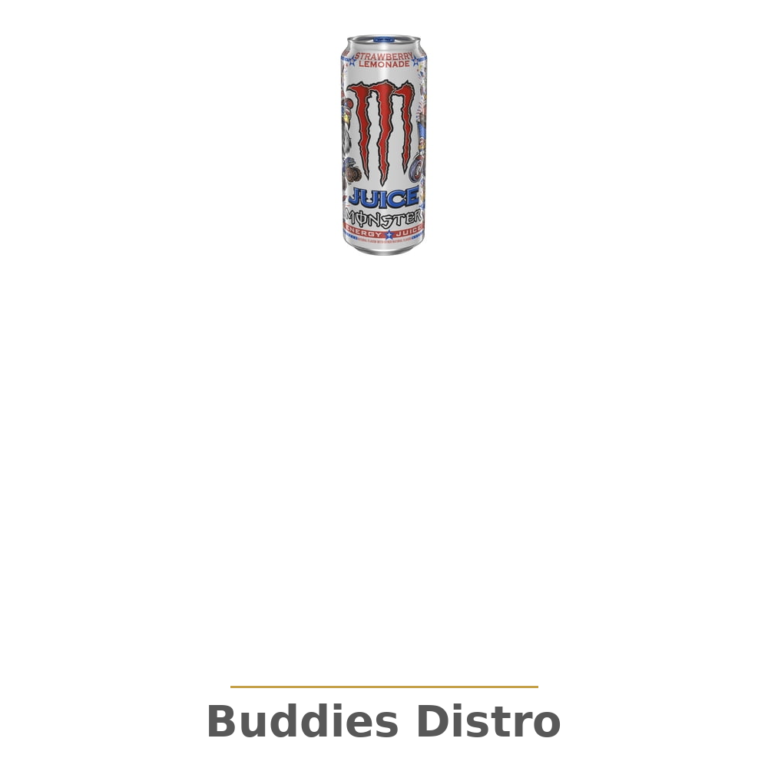 MONSTER JUICE STRAW LMND 16OZ