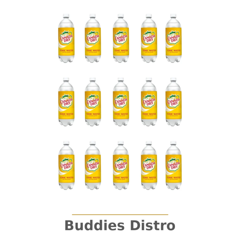 1 LITER TONIC WATER 15CT