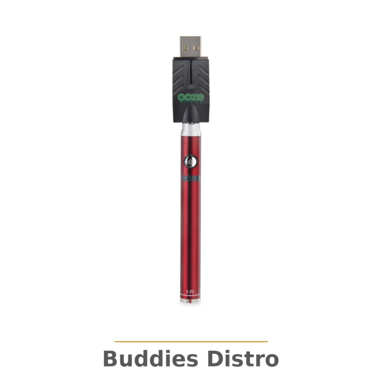 OOZE SLIM TWIST PEN RUBY RED