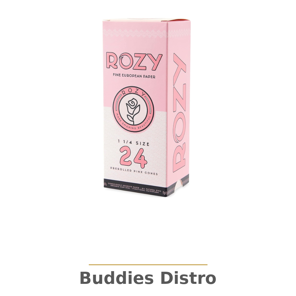 ROZY PINK 1 1/4 CONE 24PK 1CT