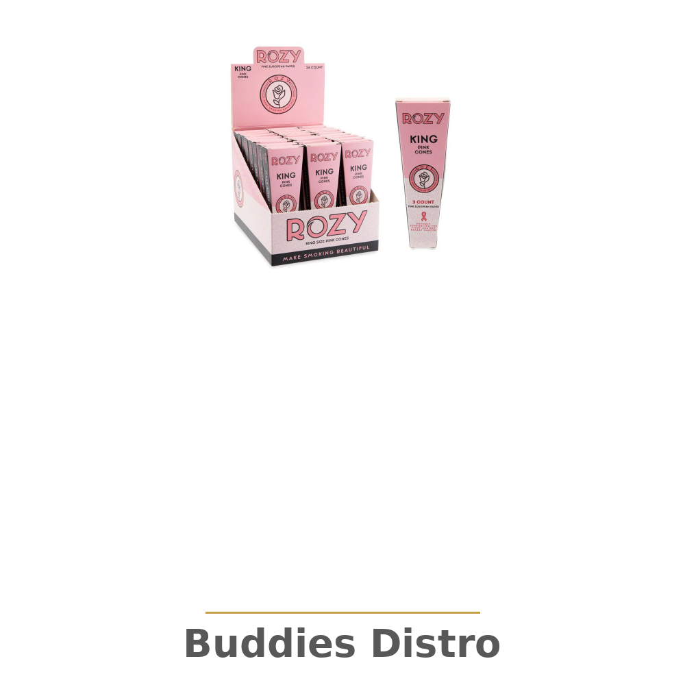 ROZY PINK KING CONE 3PK 24CT