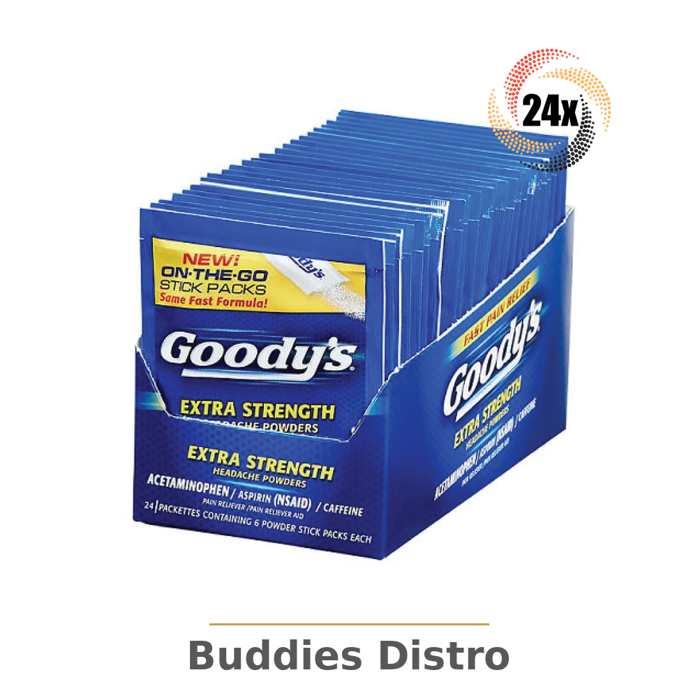 GOODY HEADACHE POWDER 6PK 24CT