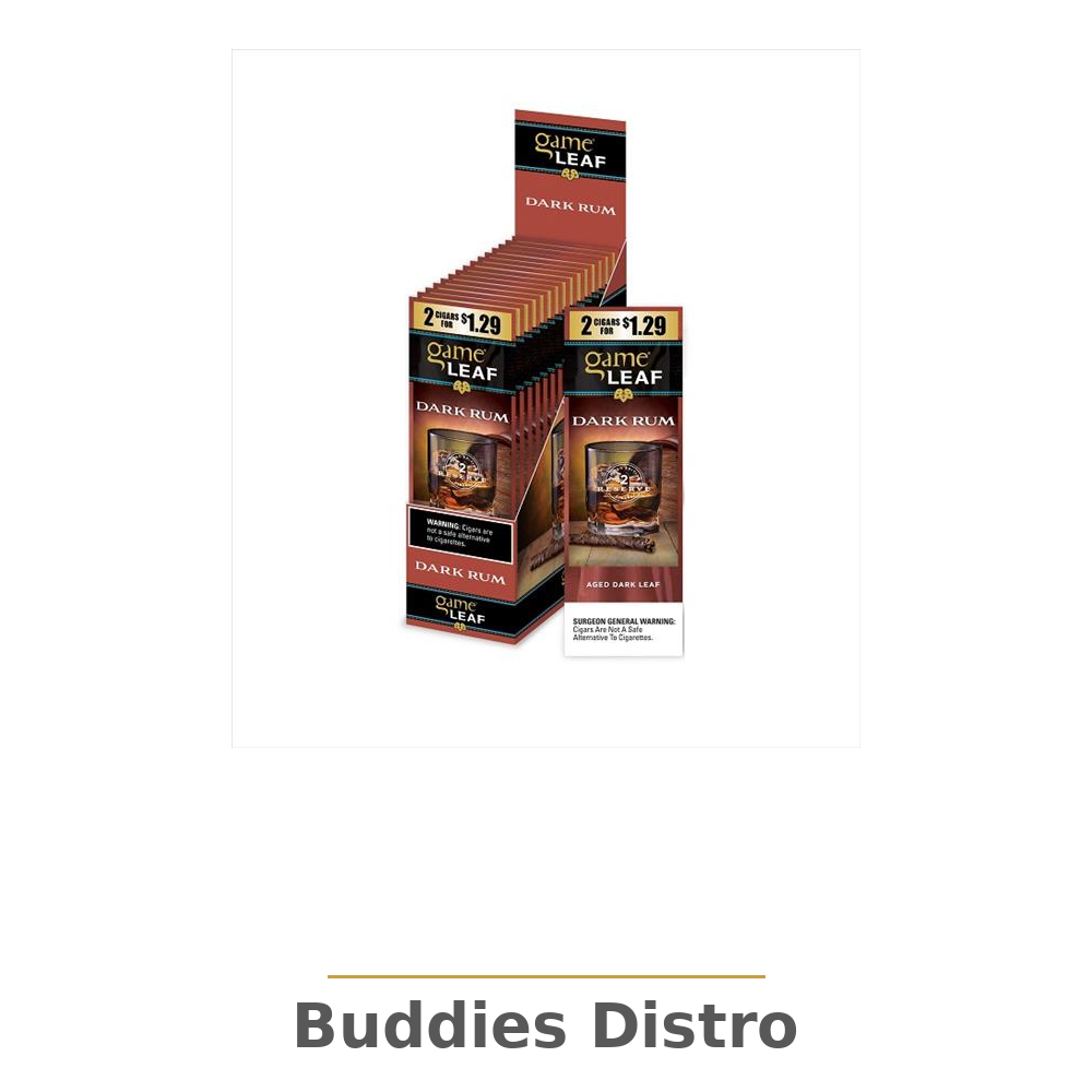 GAME LEAF DARK RUM 2/$1.29