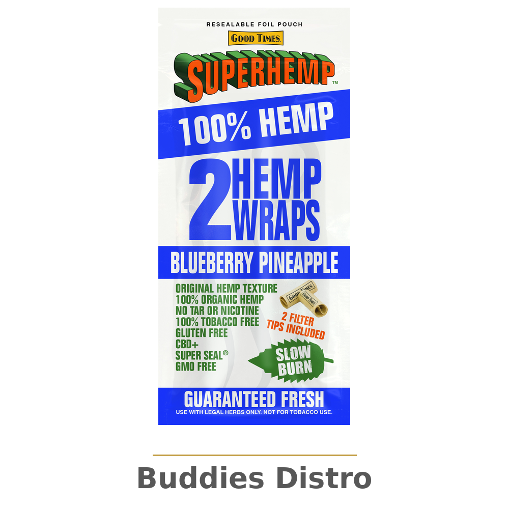 SUPERHEMP WARP BLUEBERR 25/2PK