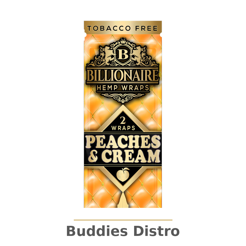 BILLIONAIRES WRAPS PEACH25/2PK
