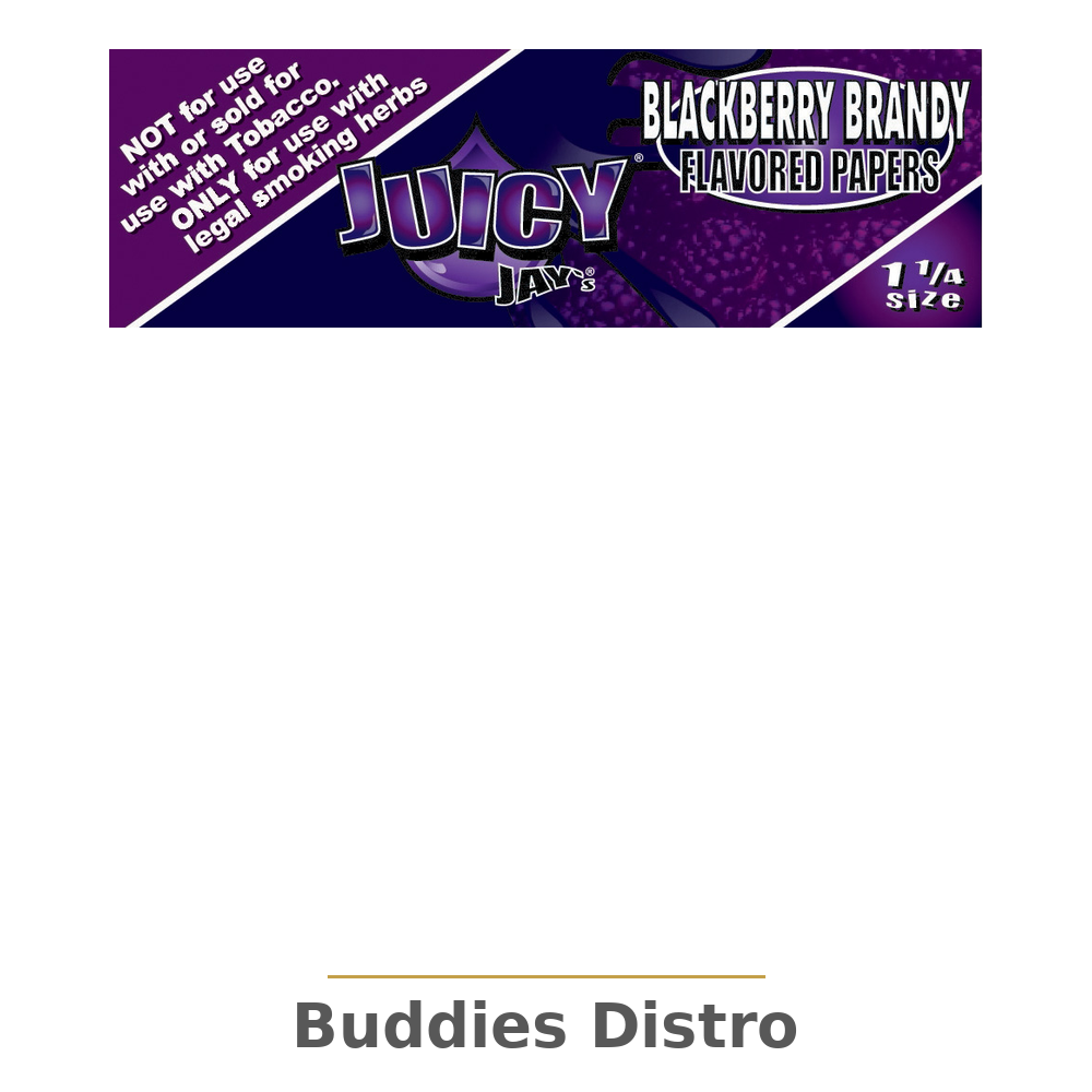 JUICY JAY HEMP 1 1/4 BLACK BER