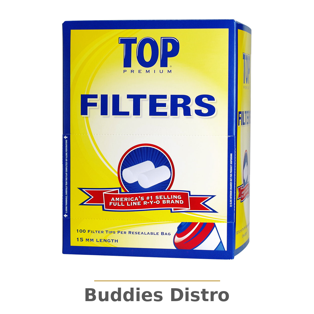 TOP CIG FILTER TIPS 15MM 100PK