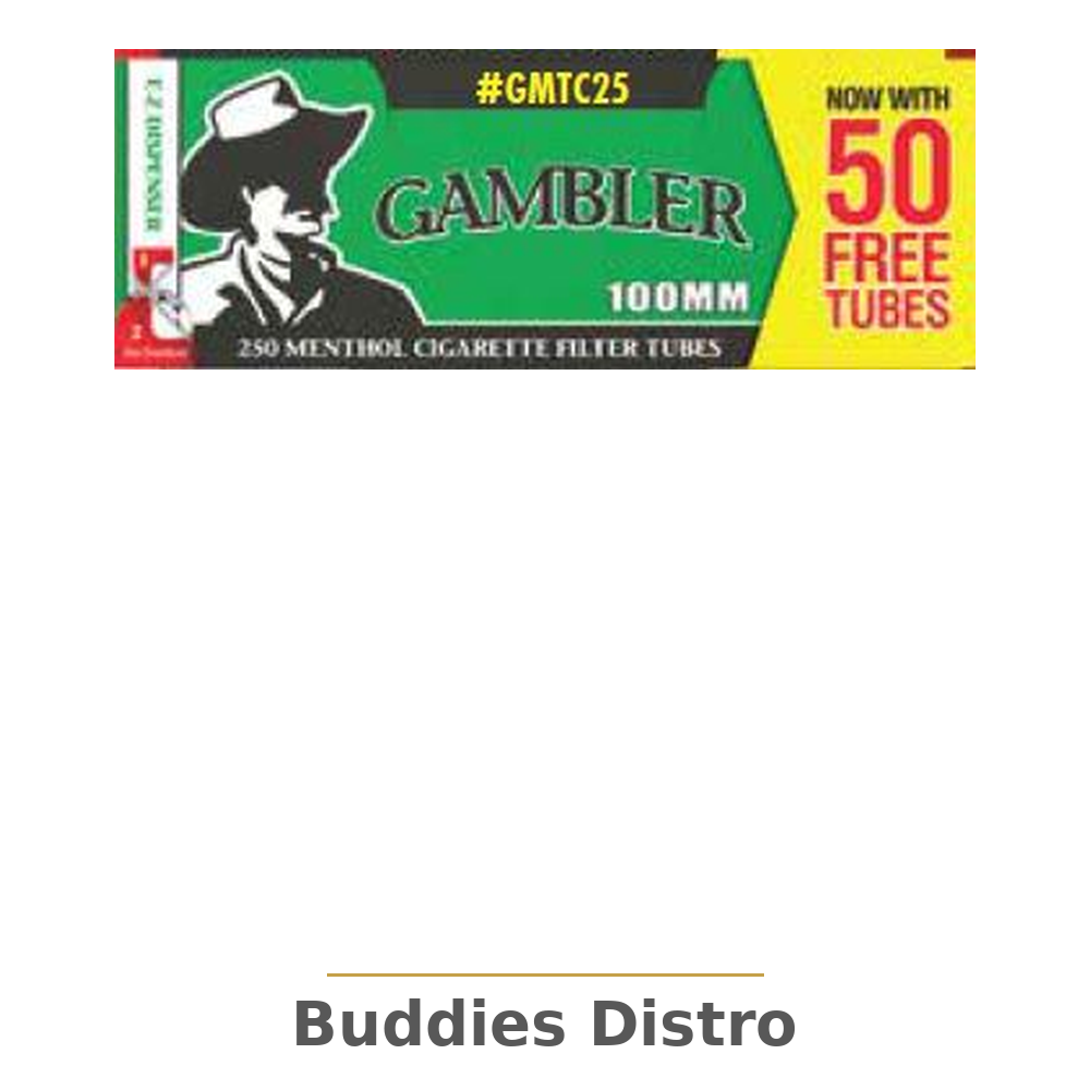GAMBLER MENTHOL 100 TUBES