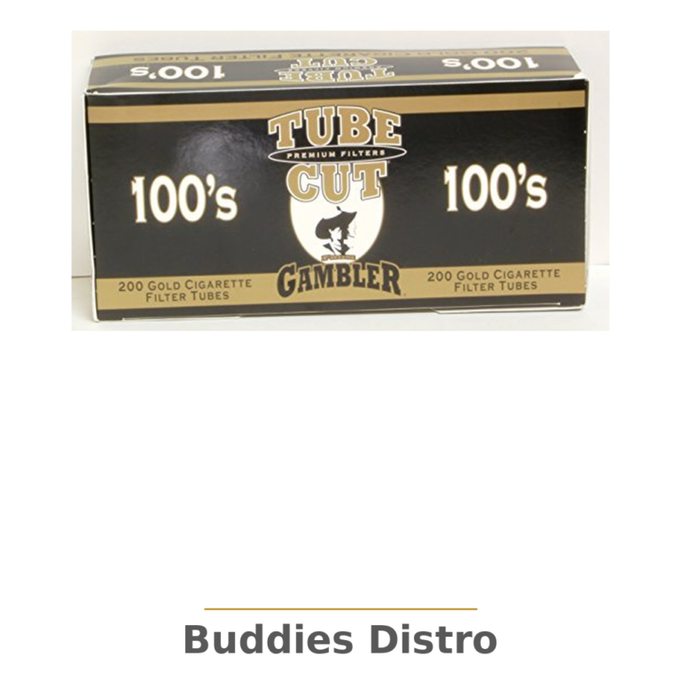 GAMBLER TUBECUT GOLD 100 TUBES
