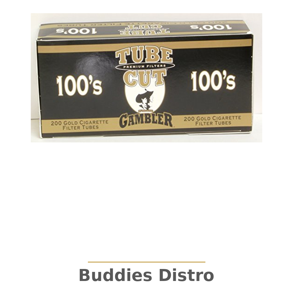 GAMBLER TUBECUT GOLD 100 TUBES