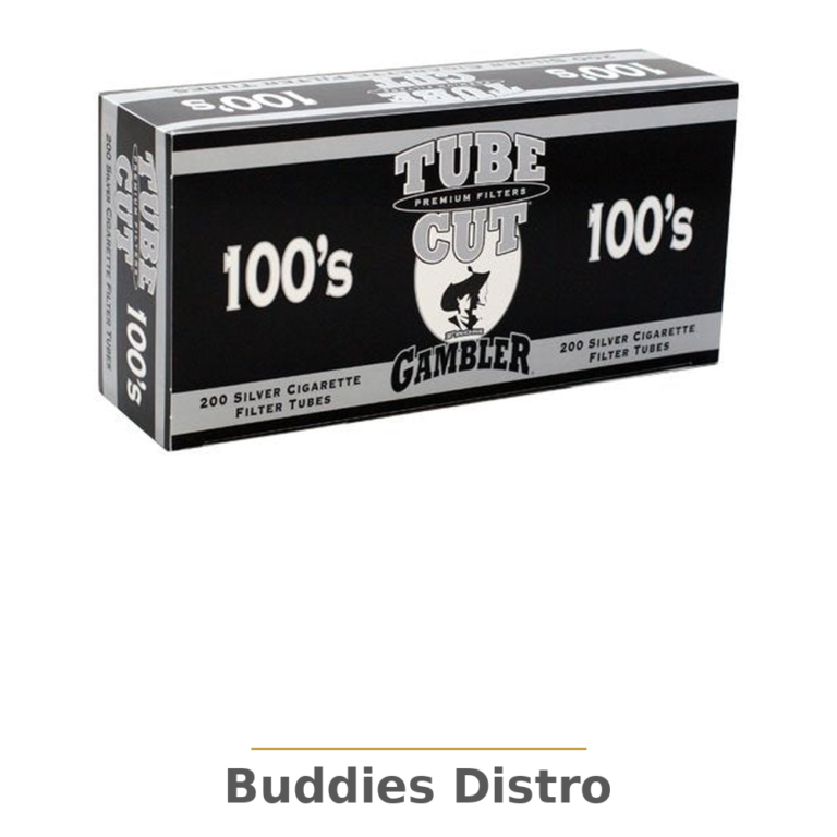 GAMBLER TUBECUT SILV 100 TUBES