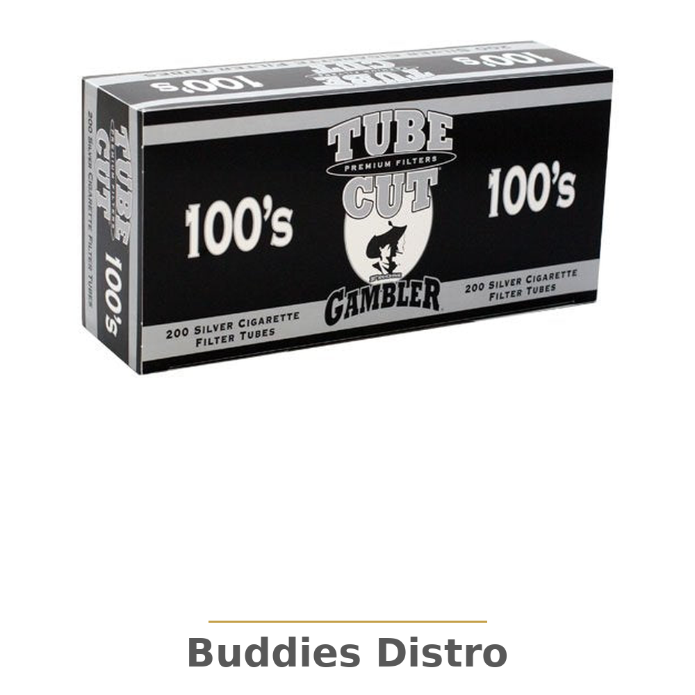GAMBLER TUBECUT SILV 100 TUBES