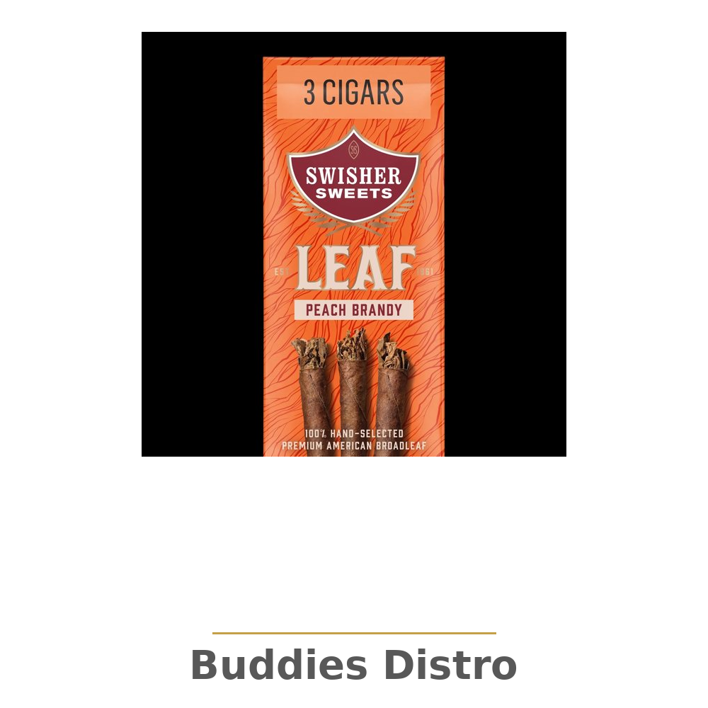 SWISHER LEAF PEACH BRANDY 10/3
