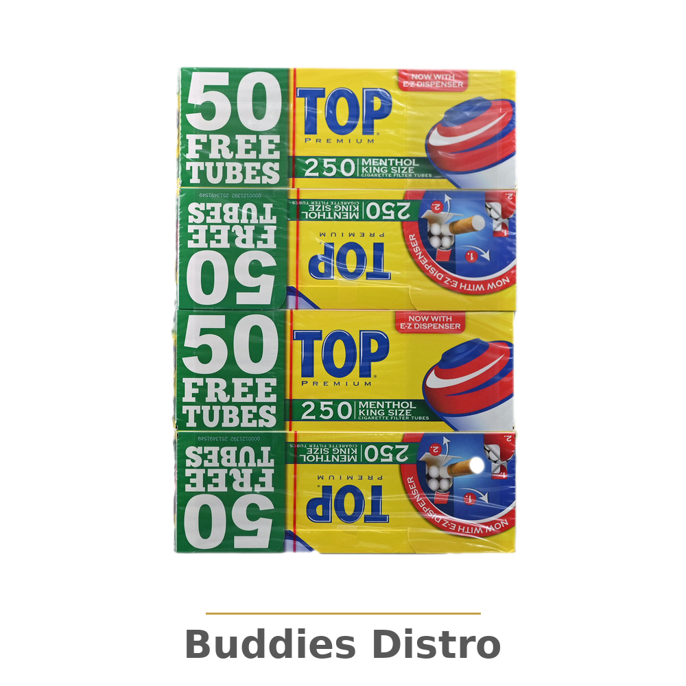 TOP TUBES MENTHOL KS 250/4PK