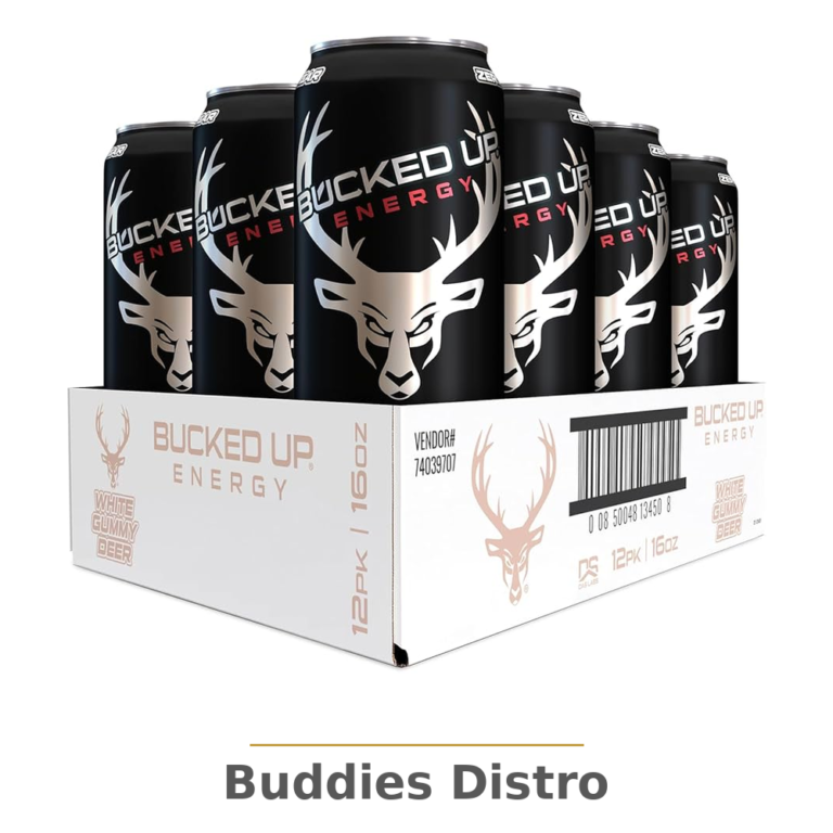 BUCKED UP WHT GUMMY D16OZ 12CT