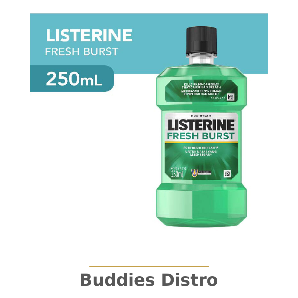 LISTRINE FRESH BURST 250ML 1CT