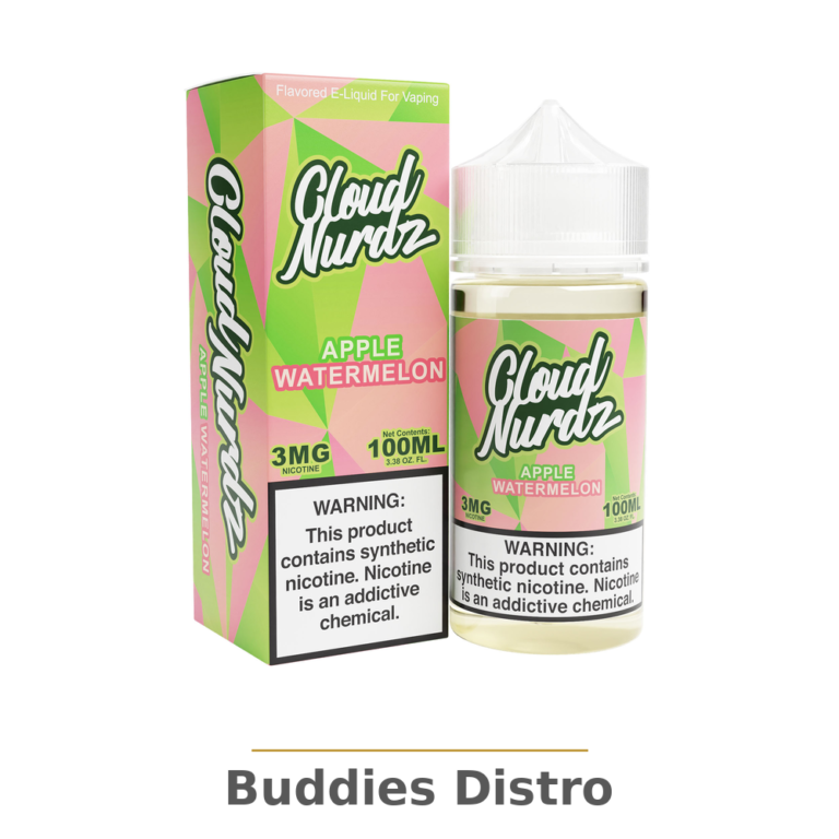CLOUD NURDZ APPLE WATERMEL 6MG