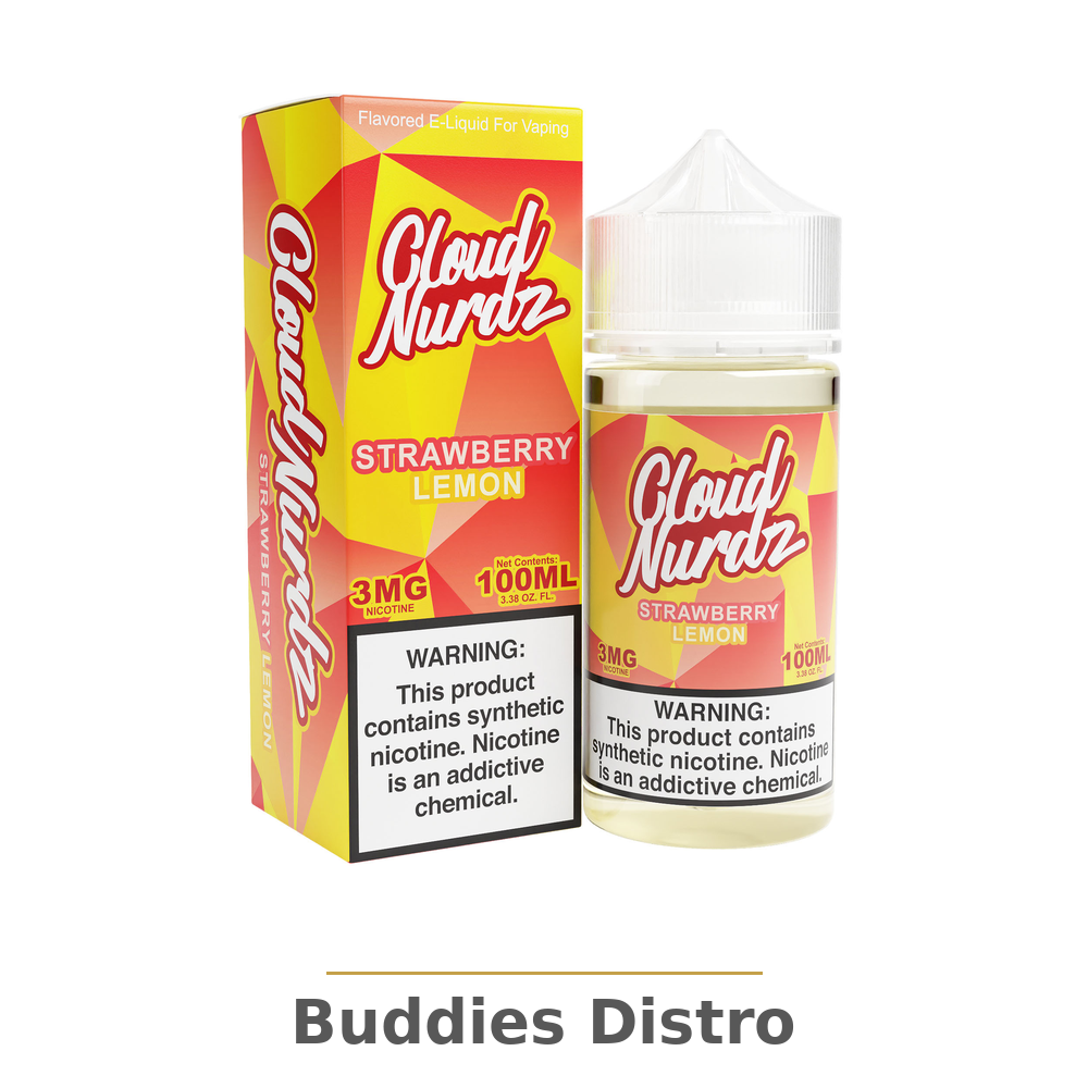 CLOUD NURDZ STRAWBERRY LEM 6MG